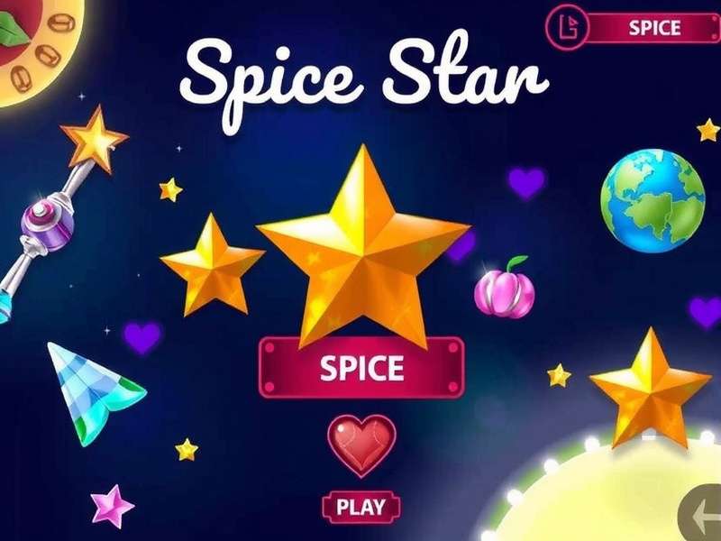 Spice Star Game Main Screen